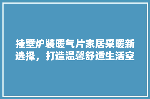 挂壁炉装暖气片家居采暖新选择，打造温馨舒适生活空间