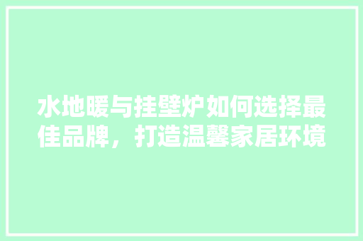 水地暖与挂壁炉如何选择最佳品牌，打造温馨家居环境