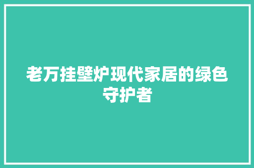 老万挂壁炉现代家居的绿色守护者