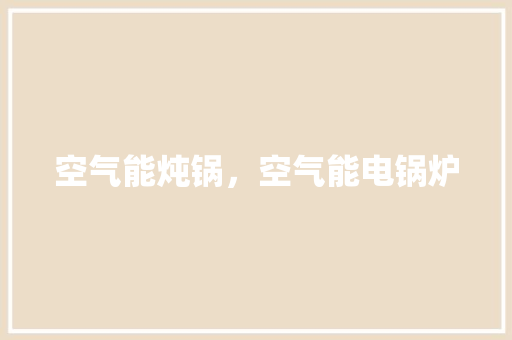 空气能炖锅，空气能电锅炉 综合便民