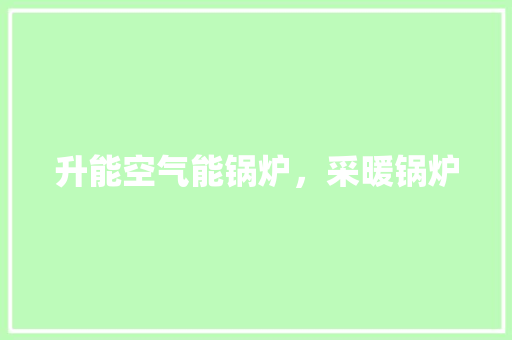升能空气能锅炉，采暖锅炉