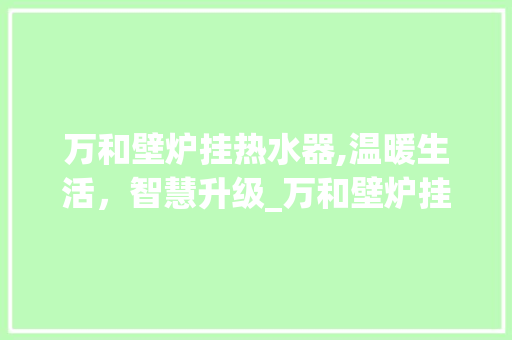 万和壁炉挂热水器,温暖生活，智慧升级_万和壁炉挂热水器 万和壁炉挂热水器,温暖生活，智慧升级_万和壁炉挂热水器 家电维修