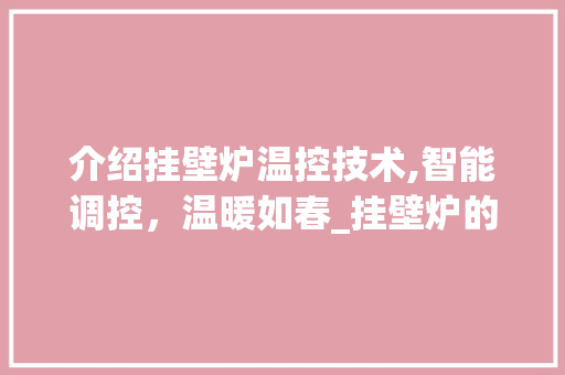 介绍挂壁炉温控技术,智能调控，温暖如春_挂壁炉的温控是怎么控制的 介绍挂壁炉温控技术,智能调控，温暖如春_挂壁炉的温控是怎么控制的 汽车维修